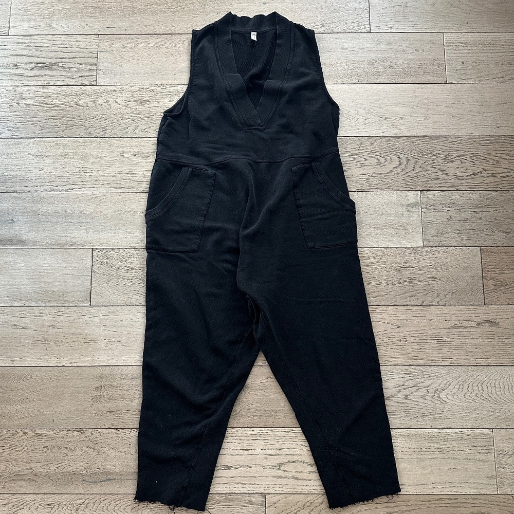Free People Whats Up Onesie By Intimately in Black